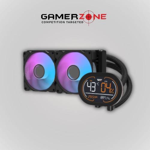 DARKFLASH DH240D 240MM AIO LIQUID CPU COOLER BLACK