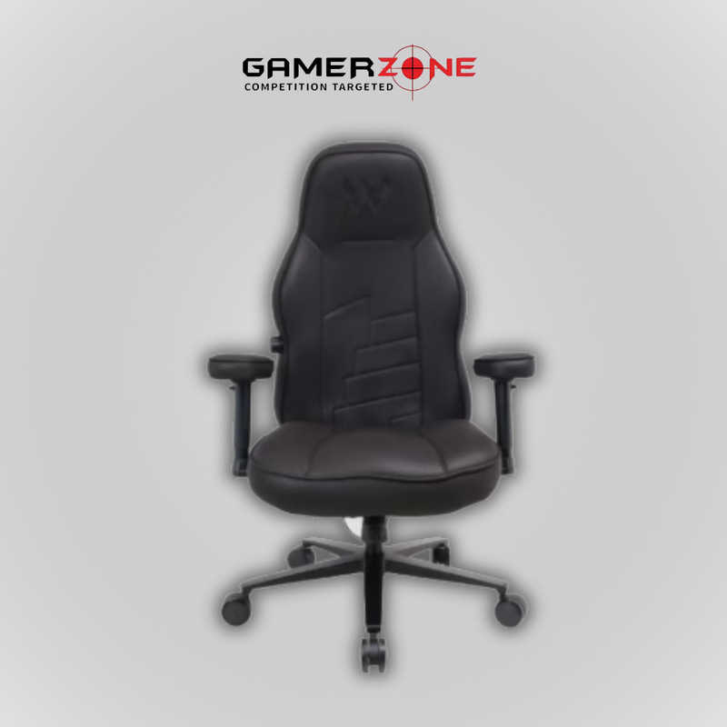 Wonderz Ergonomic Gaming Chair with 2D Lumbar Support & 4D Armrests | Black Gaming Chair