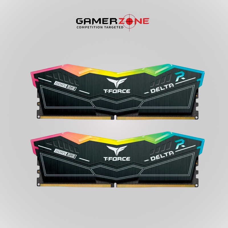 T-FORCE DELTA RGB BLACK UD-D5 32GB 16x2 6400MHZ CL40