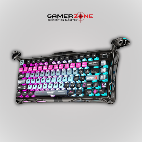 GRAVASTAR MERCURY V75 PRO 75% HE MAGNETIC SWITCH GAMING KEYBOARD CYBERPUNK