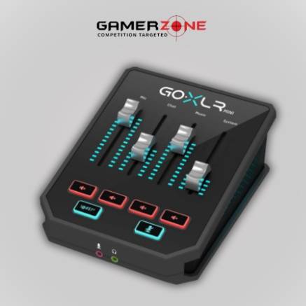 ميكسر TC Helicon GoXLR Mini أسود – واجهة صوت للبث المباشر