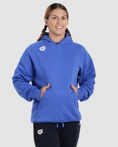 team hooded sweat panel BLUE