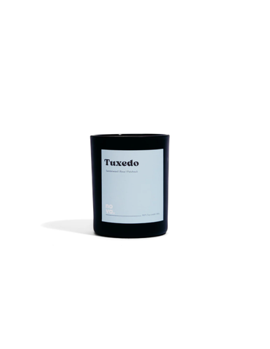 Nova - Tuxedo Sandalwood, Rose & Patchouli Scented Candle 230g