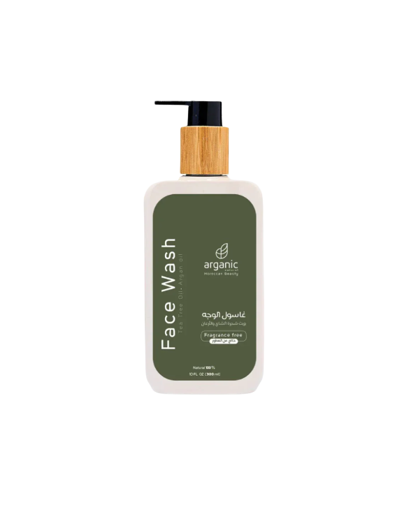 FACE WASH TEA TREE OIL & ARGAN OIL 300ML
