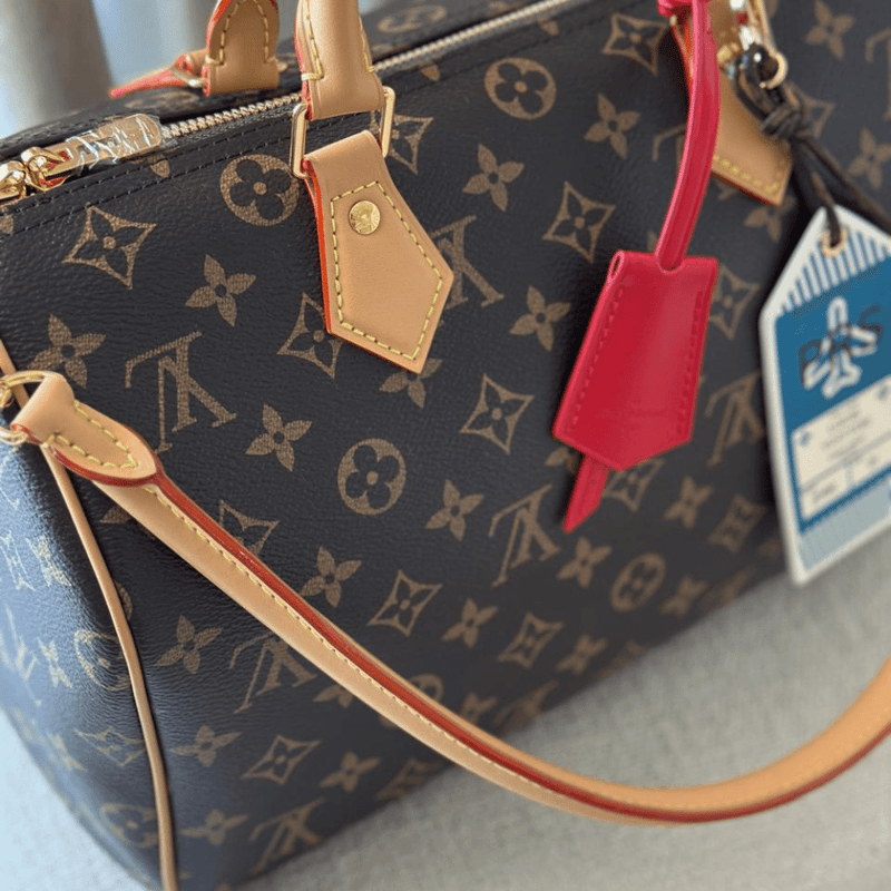 شنطة لويس فيتون Speedy Soft 30 Crafty مقاس 30cm