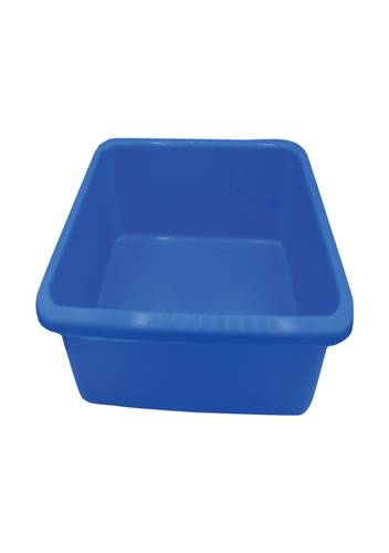 صحن رمل قطط مسطيل صغير