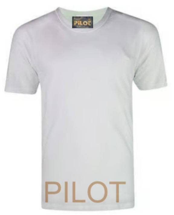 تيشرت  أبيض قطن للأطفال Pilot 
