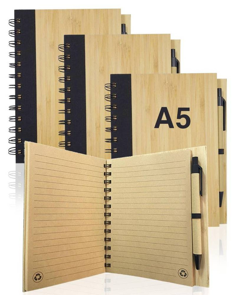 دفتر خشبي ( صديق للبيئة ) 