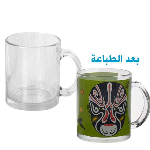 اكواب الشفافة للطباعة الحرارية