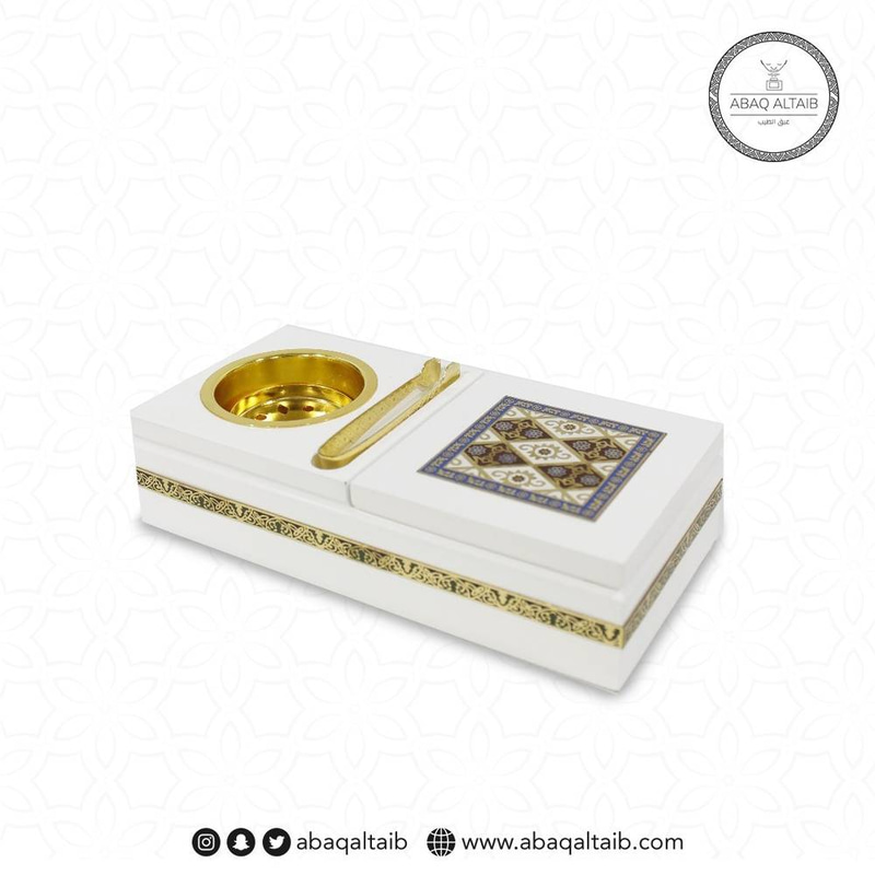 صندوق مع مبخرة (ابيض)
