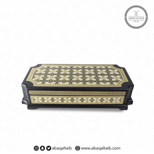 صندوق كبير فاخر (اسود) 