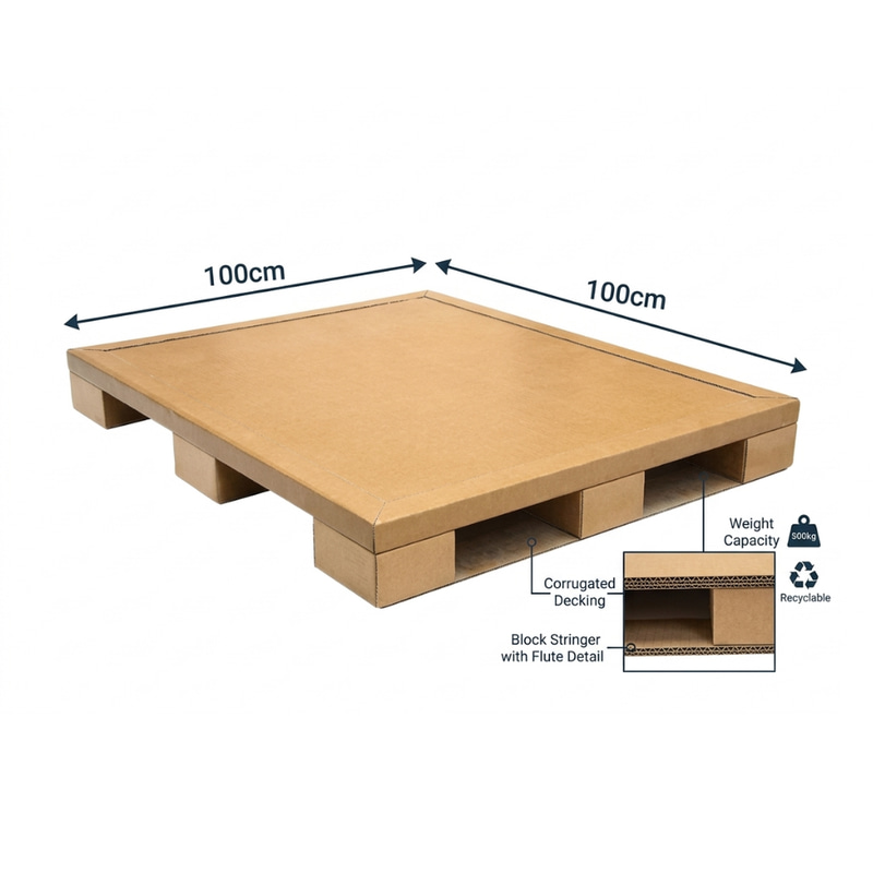 طبلية من الكرتون المقوى 100cm *100cm