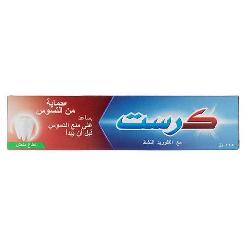 كرست معجون أسنان حماية ضد التسوس بالنعناع المنعش - 125 مل