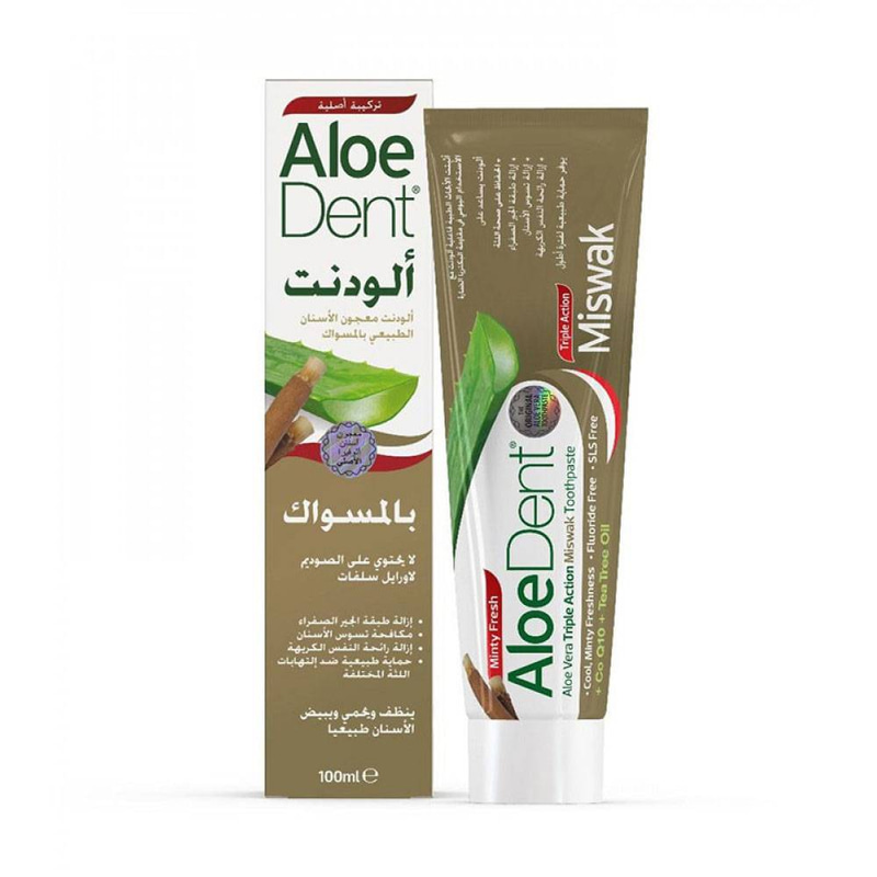 الودنت معجون أسنان الطبيعي بمسواك - 100 مل