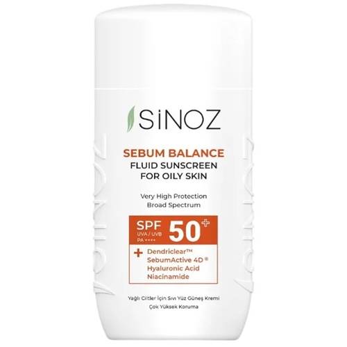 سينوز واقي شمس +SPF50 متوازن للدهون للبشرة الدهنية - 50 مل 