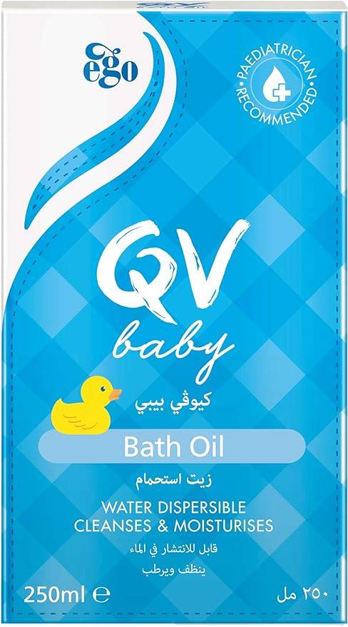 كيوفي زيت استحمام الاطفال - 250 مل