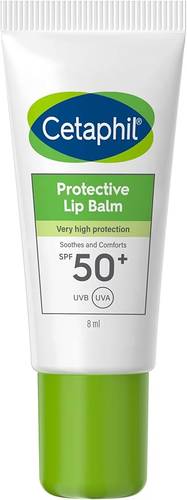 سيتافيل مرطب شفاه وواقي من الشمس حماية 50 بلس - 8 مل لنوع البشرة جافة 50 SPF
