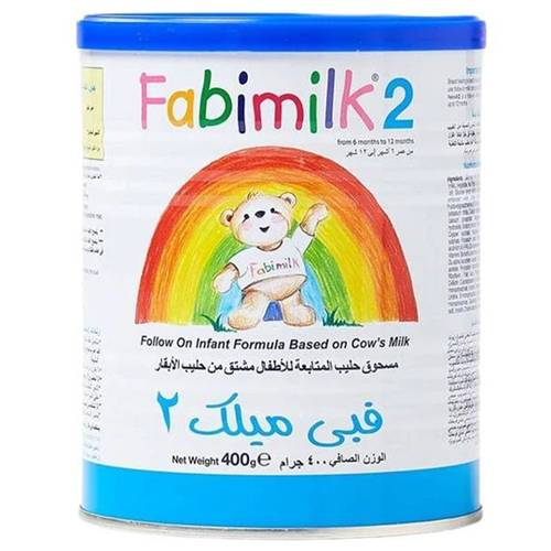فبى ميلك حليب الأطفال رقم (2) من 6 الى 12 شهر - 400 جرام
