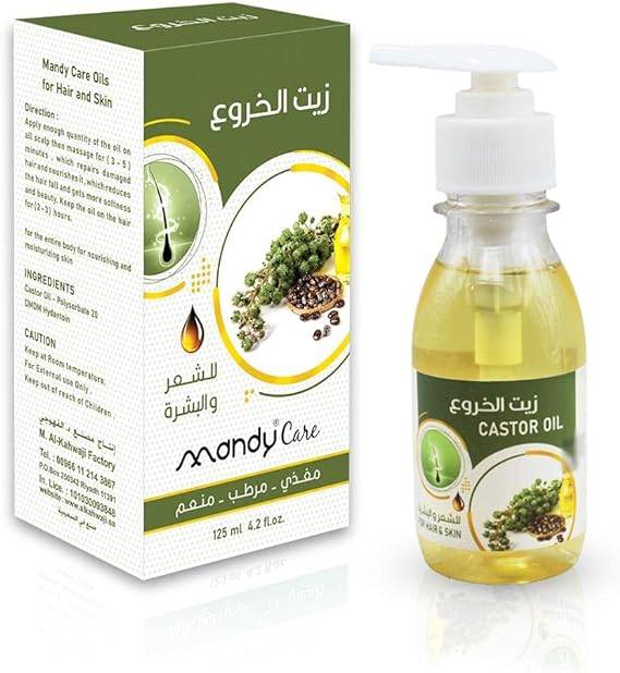 ماندي كير زيت الخروع للشعر و البشرة - 125 مل