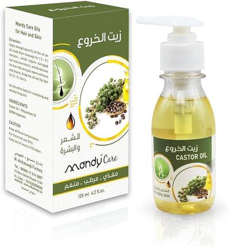 ماندي كير زيت الخروع للشعر و البشرة - 125 مل