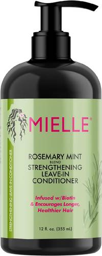 ميلي اورجانيكس بلسم مقوي باكليل الجبل والنعناع يترك على الشعر - 355 مل