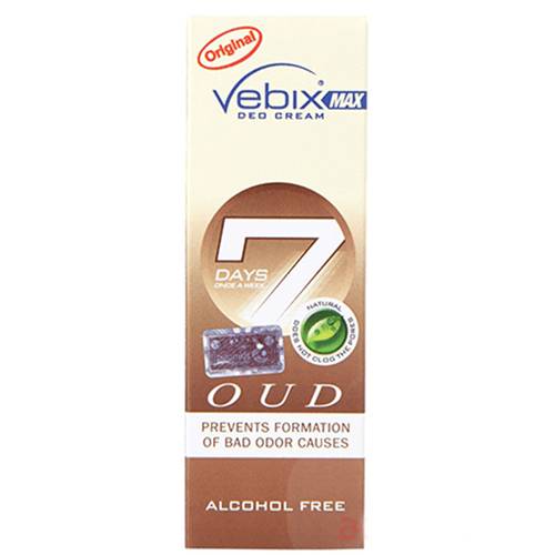 فيبكس كريم مزيل عرق برائحة العود يحقق أقصى حماية وانتعاش - 25 مل
