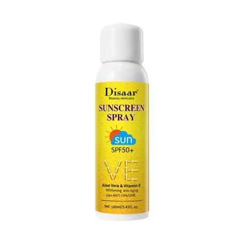 ديسار بخاخ واقي شمس بعامل حماية +SPF 50 بالصبار وفيتامين هـ - 160 مل
