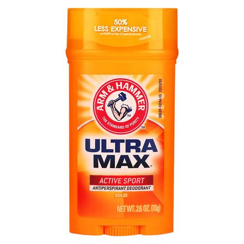 أرم آند هامر مزيل عرق مضاد للتعرق ألترا ماكس اكتيف سبورت 2.60 أونصة 73 جرام