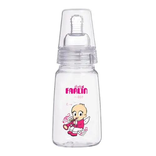 فارلين رضاعة للأطفال بلاستك من عمر 3 شهور واكثر - 120 مل