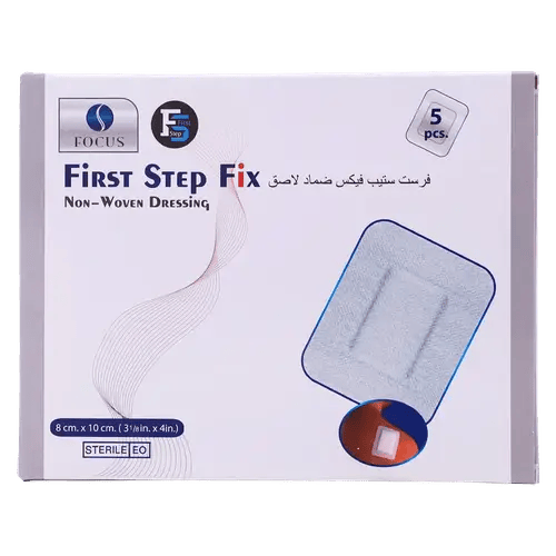  فرست ستيب فوكس ضمادة لاصقة طبية للجروح 5×7 سم 5 حبة