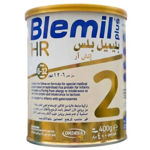بليميل بلس حليب اتش ار (HR) رقم ( 2 ) من 6 الي 12 شهر - 400 جرام