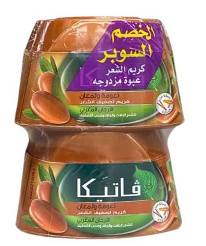 كريم فاتيكا بالارغان للشعر عبوة مزدوجة 140 مل