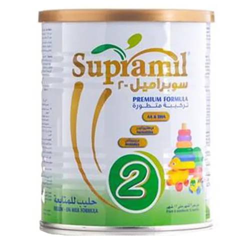 سوبراميل حليب الأطفال رقم (2) من 6 الي 12 شهر - 400 جرام