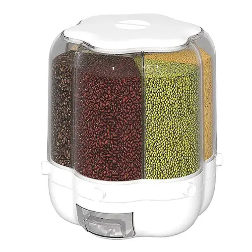 موزع الأرز والحبوب الدوار 9 kg