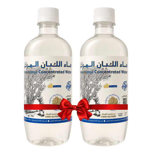 2 عبوة ماء اللُبان الـمركز  1 لتر