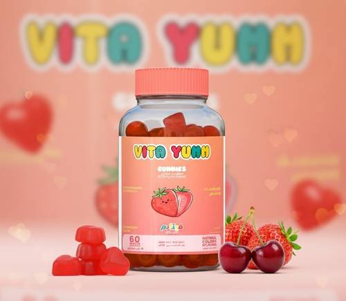 Lujeera, Multi Vitamins & Minerals, Strawberry Flavor - 60 Gummy