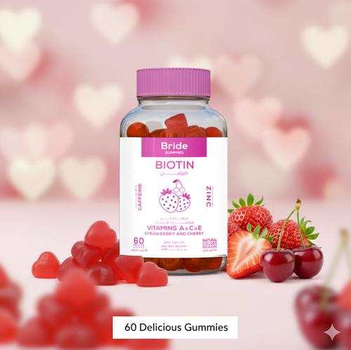 Lujeera, Bride Biotin Hair & Nail Care - 60 Gummies