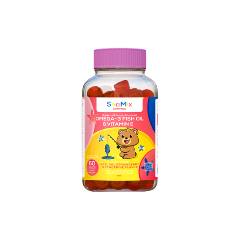 Seamix, Omega-3 Fish Oil & Vitamins Gummies - 60 Pcs