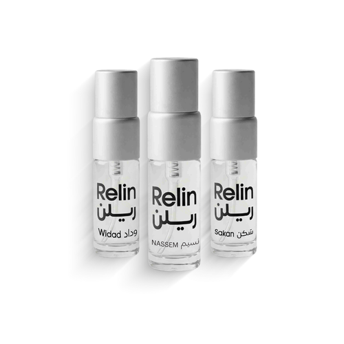 بكج تجربة  Relin ريلن – 3 روائح 