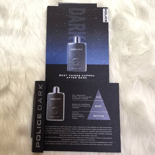 Police Dark Parfum Original Sample For Men - 1.5ml