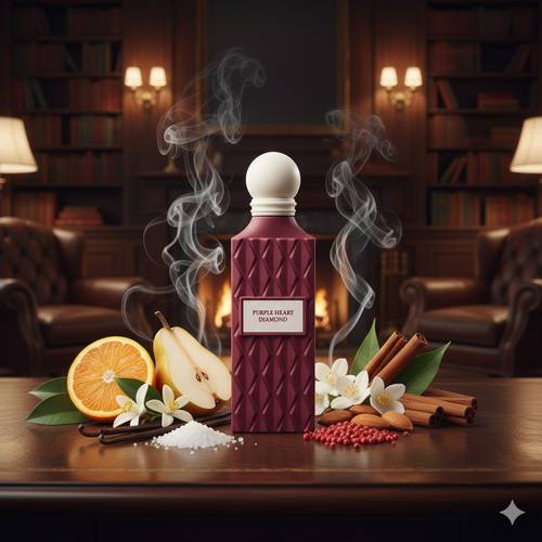 عطر بيربل هارت دايموند للنساء من ابراهيم القرشي-150 مل