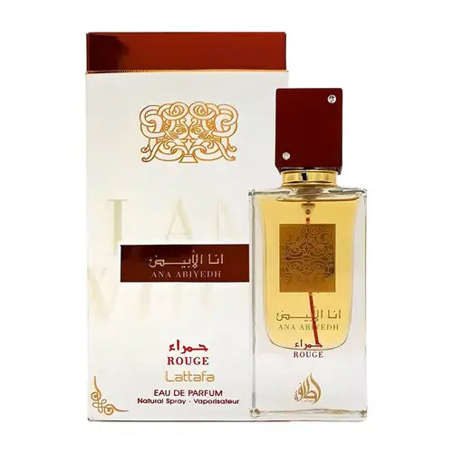 عطر انا الأبيض حمراء روج من لطافة او دي بارفيوم-60مل