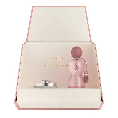 مجموعة جورجينا سينس من لافيرن عطر - بودرة - عينة عطر - شنطة