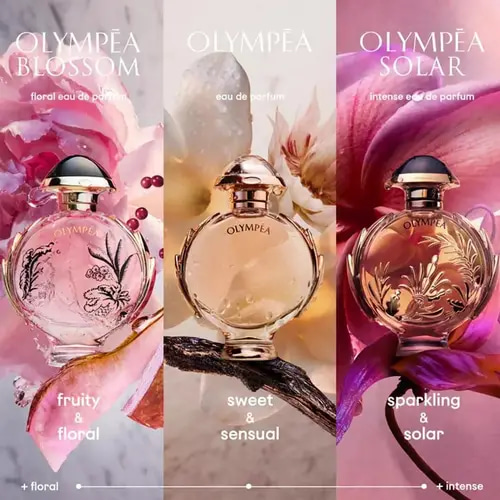 عطر باكو رابان اولمبيا سولار انتينس او دو بارفيوم للنساء -80 مل