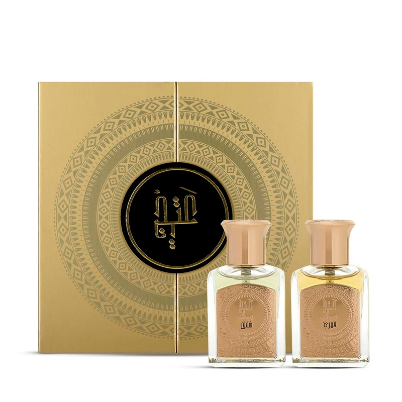 مجموعة عطور شفق وقمري المركزة من عتيج - حبتين