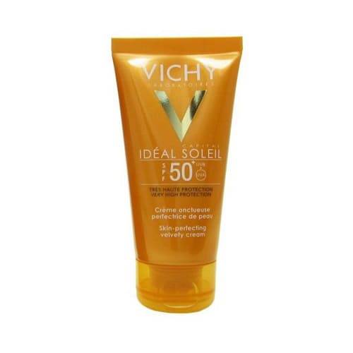 كريم الحماية من الشمس مخملي من فيتشي Ideal Soleil SPF 50+ 50مل