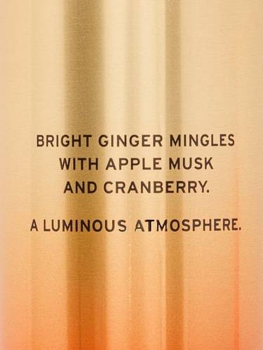 معطر جسم فيكتوريا سيكريت ginger +Apple+jewel -250ml