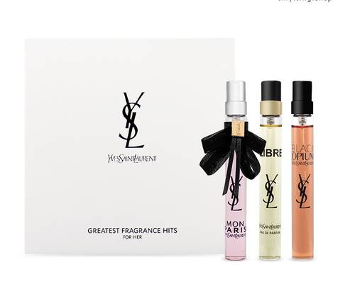 Yves Saint Laurent Greatest Hits For Her Fragrance Gift Set 3x10ml