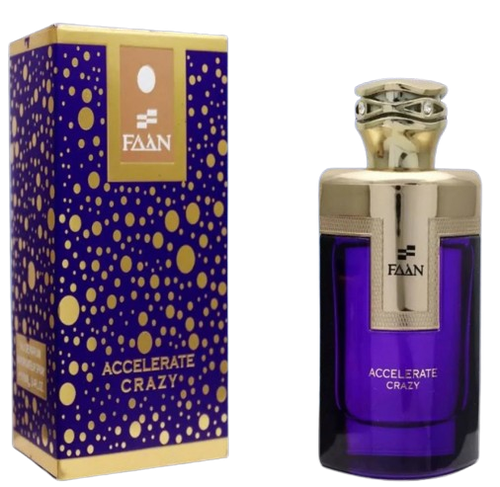 Eccelerate Crazy Unisex Eau de Parfum by Faan 100 ml