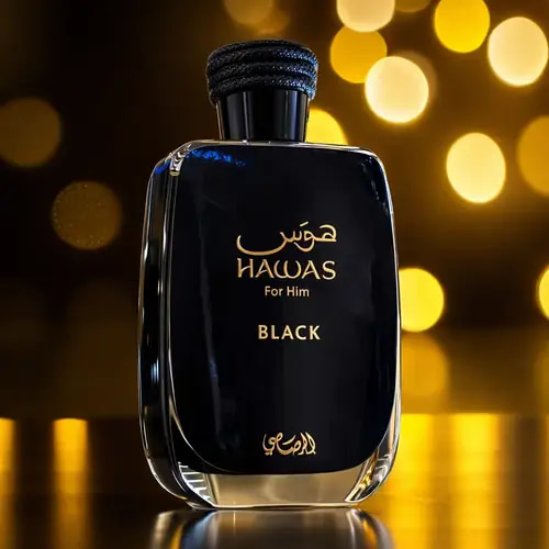 عطر هوس بلاك للرجال من الرصاصي -100مل